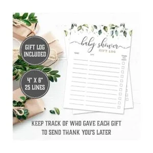Hat Acrobat Juego de 25 invitaciones de baby shower_6