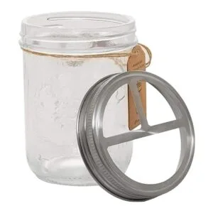 Plomkeest Soporte para cepillo de dientes de tarro Mason_3