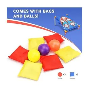 TOY Life Kids Cornhole Outdoor Games Bean Bag Toss Game_4