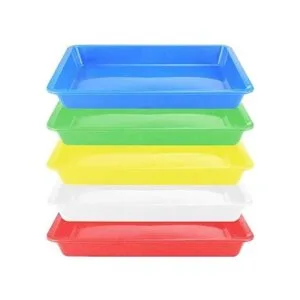 Bandejas de plástico para arte y manualidades bandeja de