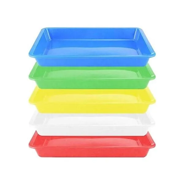 Bandejas de plástico para arte y manualidades bandeja de