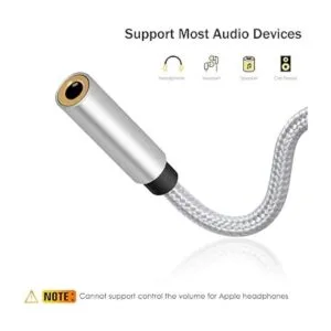 GLUBEE Adaptador USB C a conector de auriculares de 0.138_5