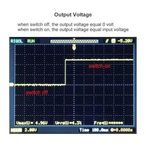 Relé de interruptor electrónico de encendido y apagado AUX_5
