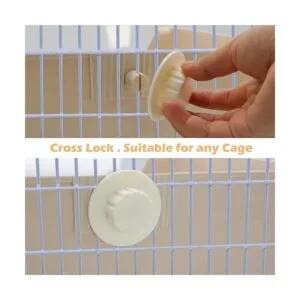 BWOGUE Caja de arena para conejos inodoro tamaño