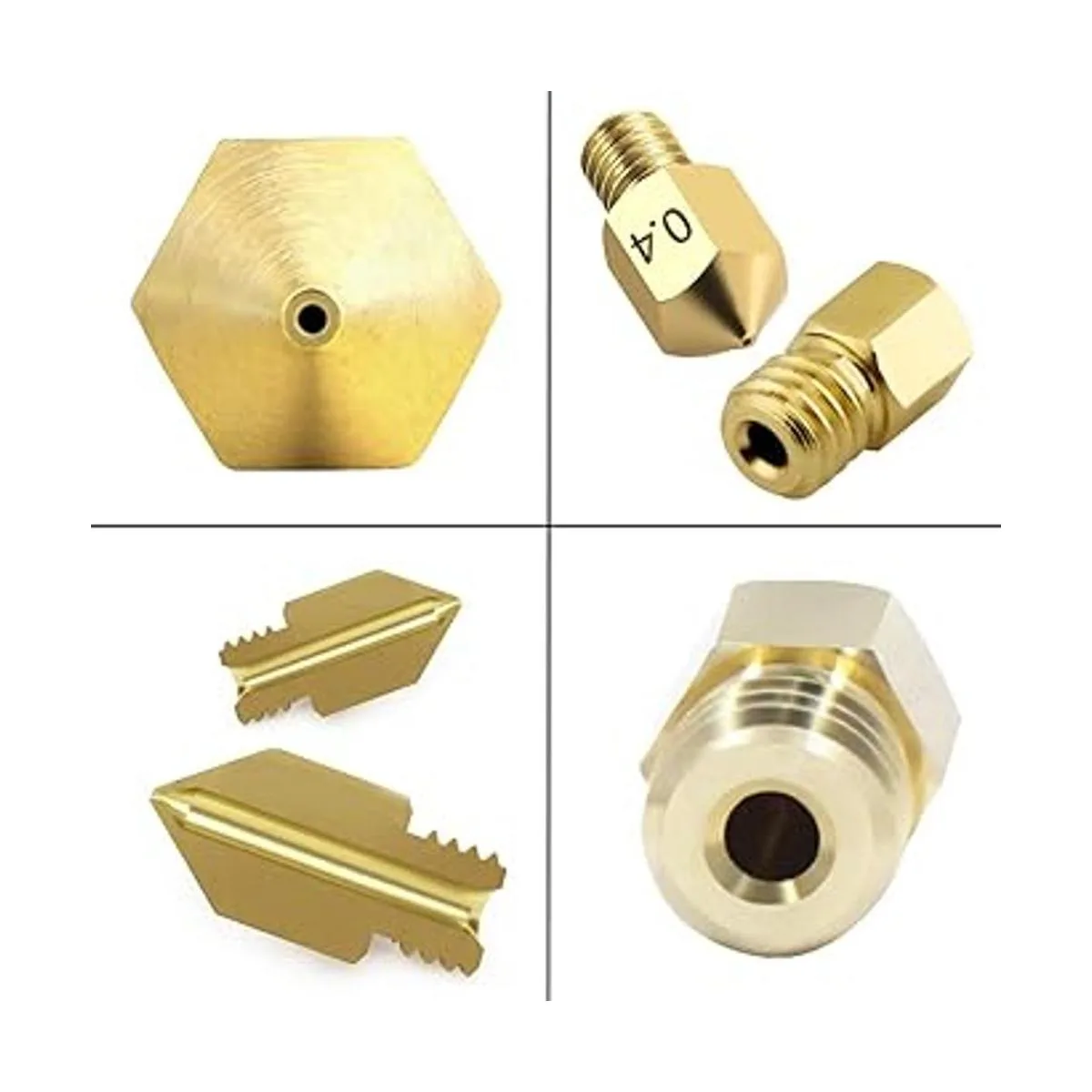 25 boquillas de 0.016 in Ender 3 MK8 3D para impresora_2