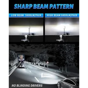 7x6 5x7 H6054 Faros LED de haz alto y bajo faros_2