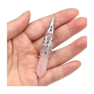 5 colgantes de piedra natural collar de piedra_2