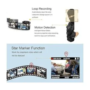 Aolbea Cámara de cuerpo de policía QHD de 1440P_4