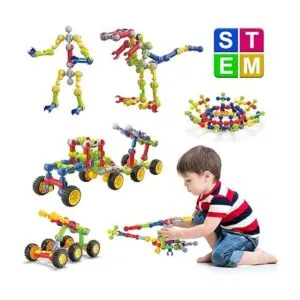 Huaker Juguetes STEM de construcción para niños 125_6