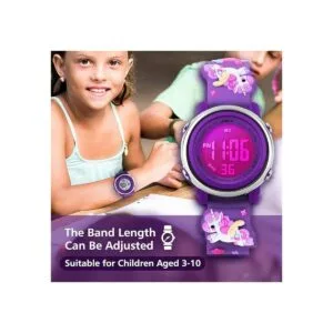 Relojes para niños de 3 a 12 años deportes impermeable_4