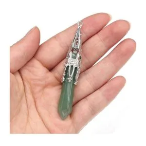 5 colgantes de piedra natural collar de piedra_5