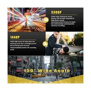 Aolbea Cámara de cuerpo de policía QHD de 1440P_2
