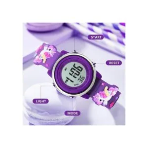 Relojes para niños de 3 a 12 años deportes impermeable_5