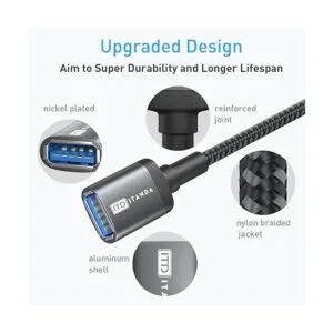 Cable de extensión USB 3.0 tipo A macho a hembra ITANDA