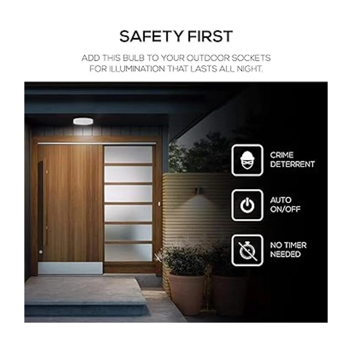 Bombilla LED PAR38 equivalente a 120 W sensor de