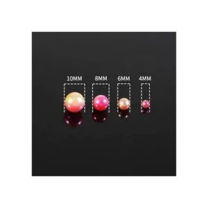 Perlas 1140 unidslote mezcla arco iris gradiente color