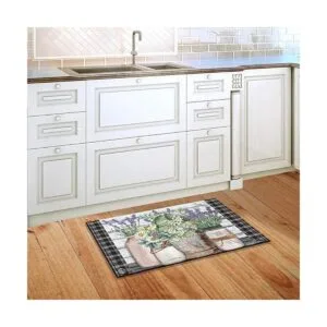 Tapete de primavera con flores de granja rústico floral_3