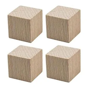 AUEAR Paquete de 20 bloques de construcción de madera