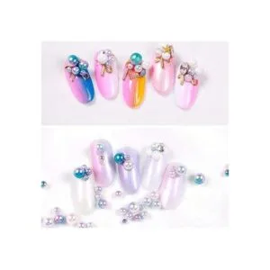 Perlas 1140 unidslote mezcla arco iris gradiente color