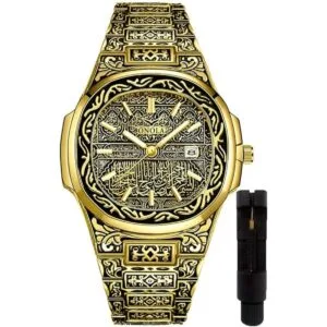 Relojes retro para hombre relojes de cuarzo diseño de_1