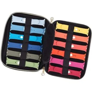 Teamoy Funda de almacenamiento para correas de reloj con_3