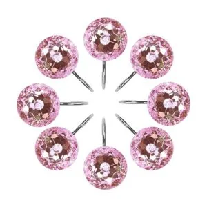 TOAOB 12 ganchos decorativos para cortina de ducha con