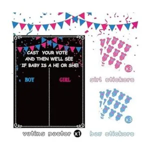 Ideas de revelación de género Juegos de 54 votaciones de_2