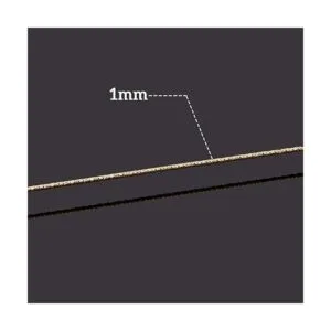 BENECREAT Calibre 18 33 pies grabado de alambre dorado