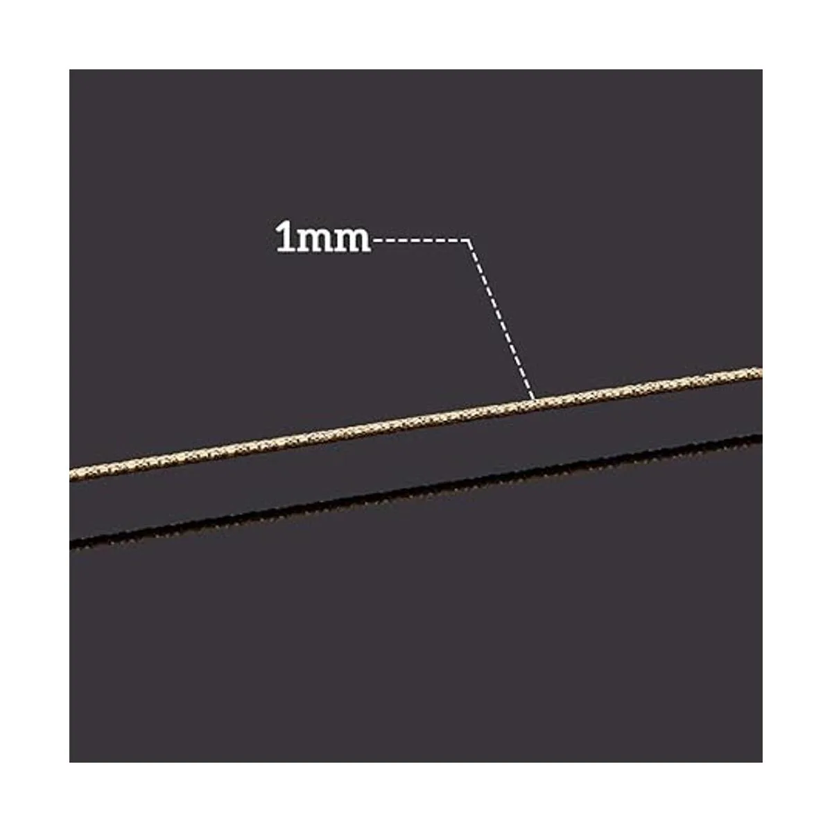 BENECREAT Calibre 18 33 pies grabado de alambre dorado