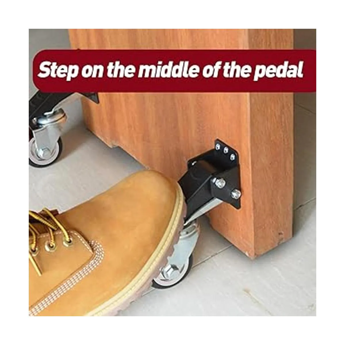 SPACEKEEPER Kit de ruedas de banco de trabajo de 880_4