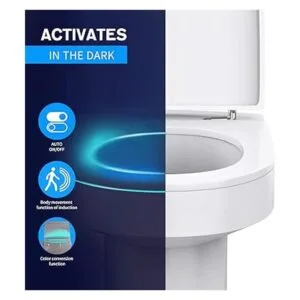 Aanrasey Luz nocturna de inodoro luz de inodoro para_2