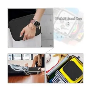 Teamoy Funda de almacenamiento para correas de reloj con_6