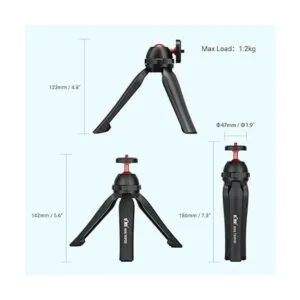 Mini trípode para cámara portátil de mesa con tornillo de_2
