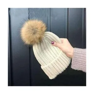 Tengsen 16 pompones de piel sintética de 4 pulgadas_5