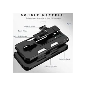 Dionsibei Moto G7 Power Case Funda con función atril para_5