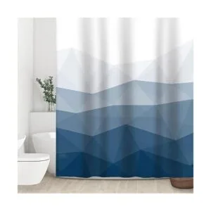 Sunlit Cortina de ducha extralarga popular cortina de_2