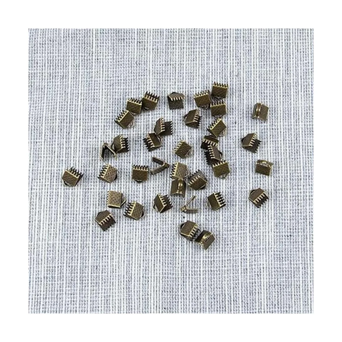 AUEAR Paquete de 500 extremos de cinta de hierro