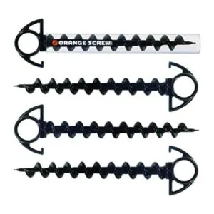 Orange Screw The Ultimate Ground Anchor Paquete de 4_1