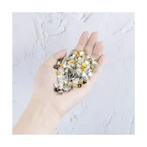 AUEAR Paquete de 500 extremos de cinta de hierro