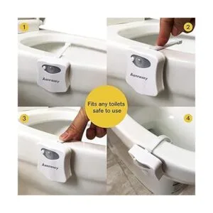 Aanrasey Luz nocturna de inodoro luz de inodoro para_5