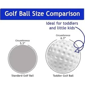 Pelota de golf de repuesto para niños pequeños y pequeños_3