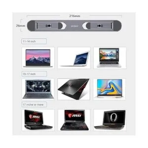 Soporte portátil para ordenador portátil nediea plegable_2