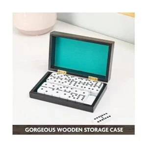 Legacy Deluxe Juego de 28 dominó de lujo doble 6 juego_3