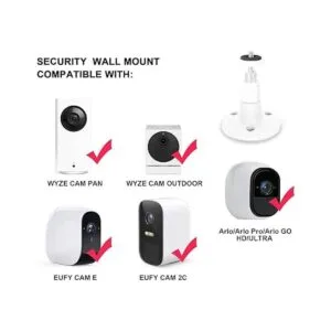 BFYTN Paquete de 3 soportes de pared compatibles con Ring