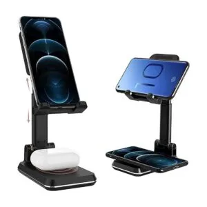 Kertxin Cargador inalámbrico 2 en 1 base de carga_1