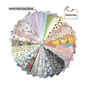 Tela de algodón precortada para acolchado sin repetición_2