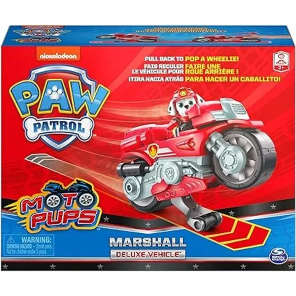 Paw Patrol Moto Pups Deluxe de Marshall vehículo de_2