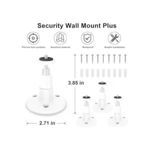BFYTN Paquete de 3 soportes de pared compatibles con Ring