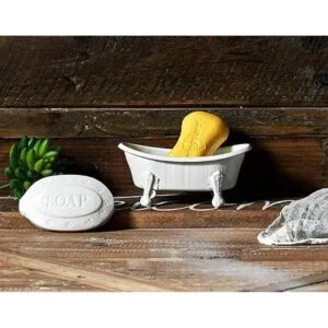 TenFuju Jabonera de bañera de 5.5 pulgadas soporte de_2