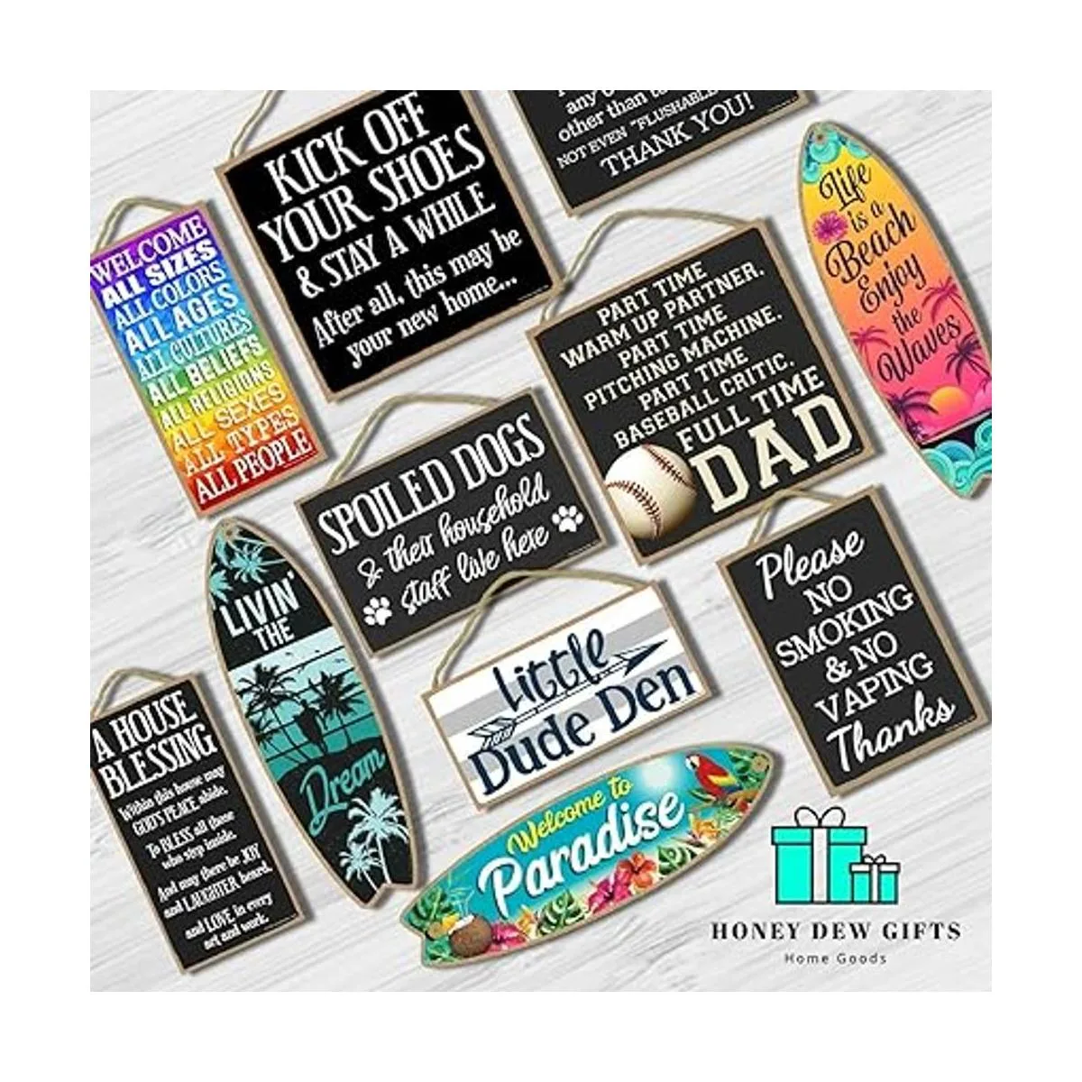 Honey Dew Gifts All You Need is Love and a Pug Decoración_5